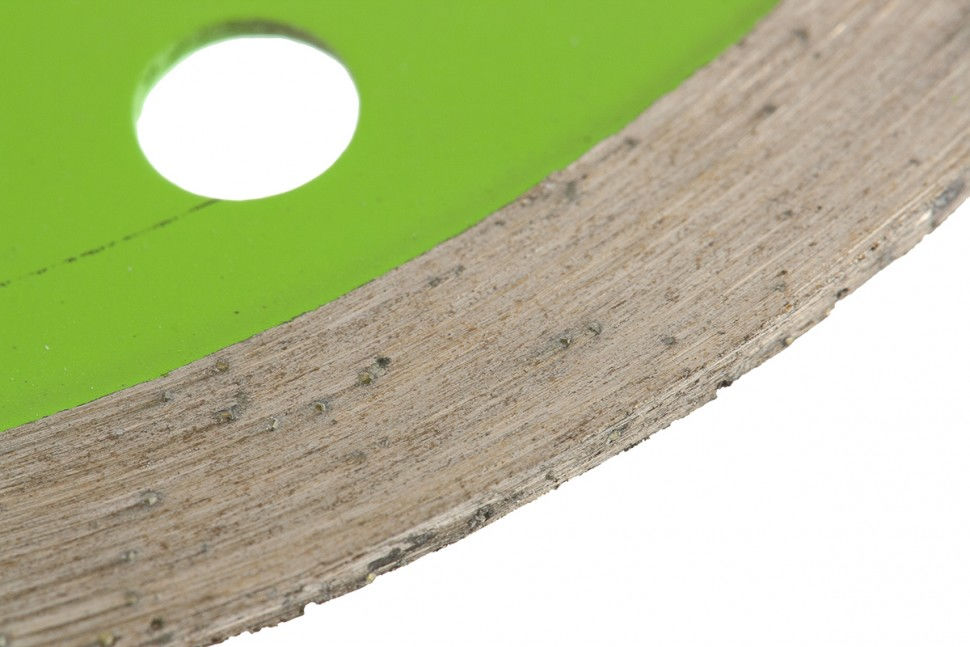 Диск алмазный, отрезной сплошной, 125 х 22.2 мм, мокрая резка Сибртех (731617)