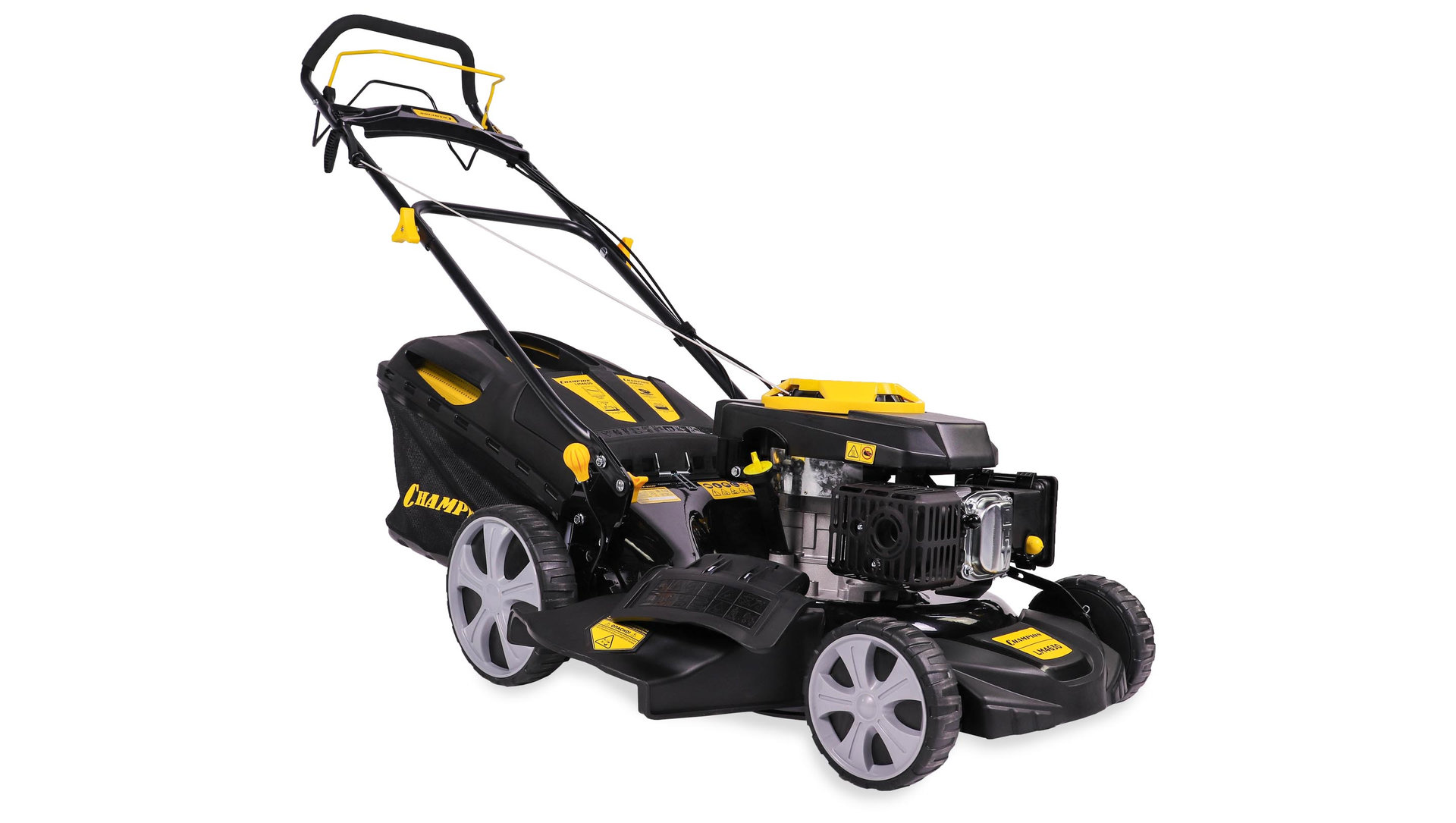 Газонокосилка CHAMPION LM4630 (3кВт привод 457мм 60л 25-75мм 1рычаг/7, 32кг 4в1) (LM4630)
