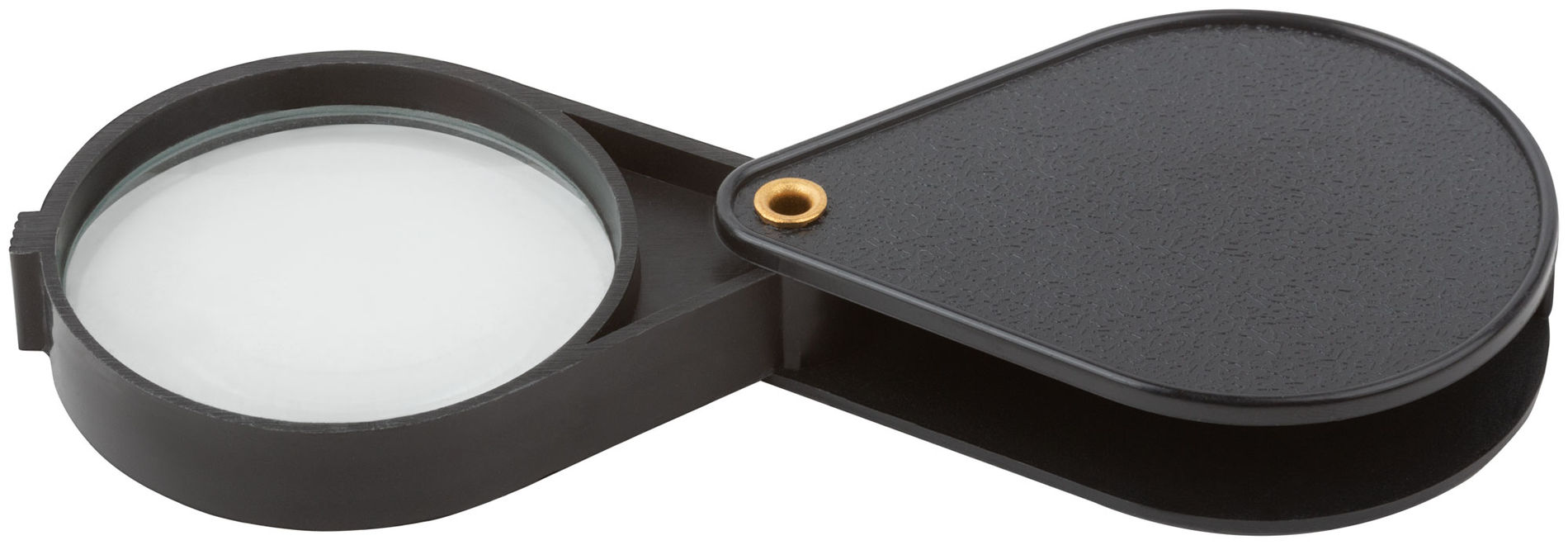 Лупа складная в пластиковом футляре, 50 мм-5Х (67551)