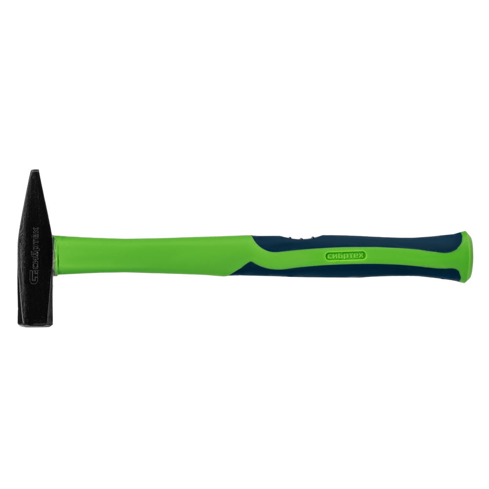 Молоток слесарный, 300 г, фибергласовая обрезиненная рукоятка Сибртех (10319)