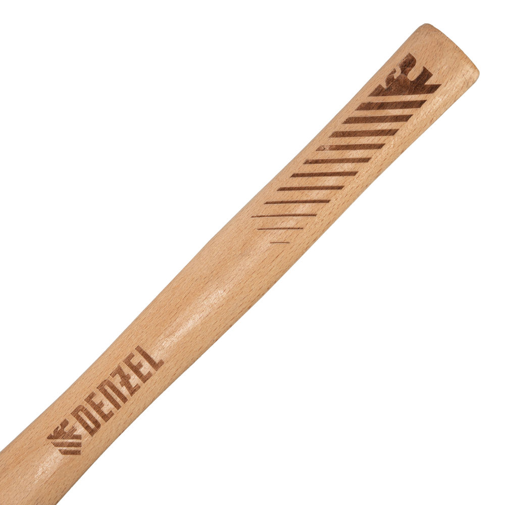 Молоток слесарный, 600 г, кованый квадратный боек, буковая рукоятка Denzel (10431)