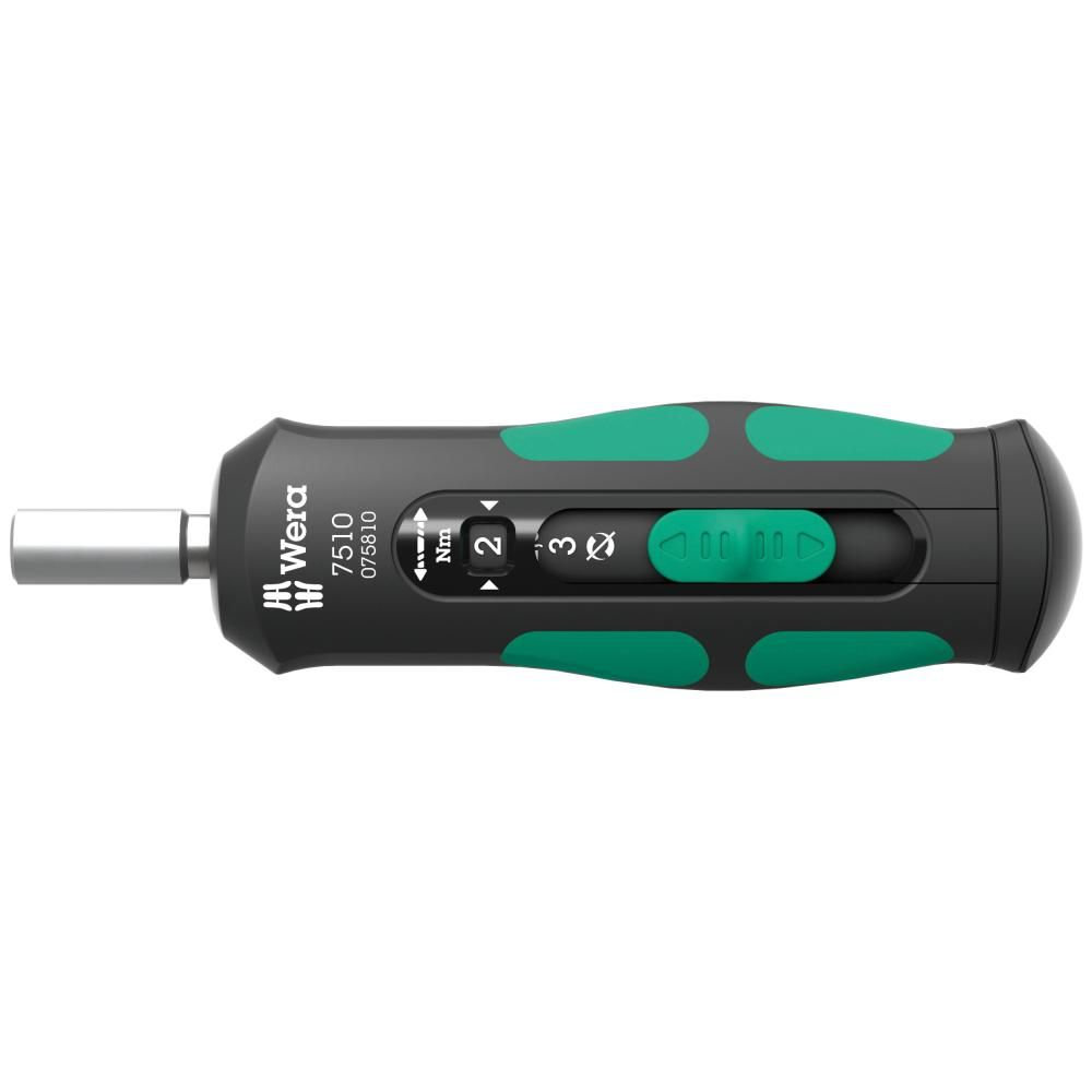 Отвёртка динамометрическая 1-3 Нм Safe-Torque Speed Kraftform серия 7510 Wera WE-075810