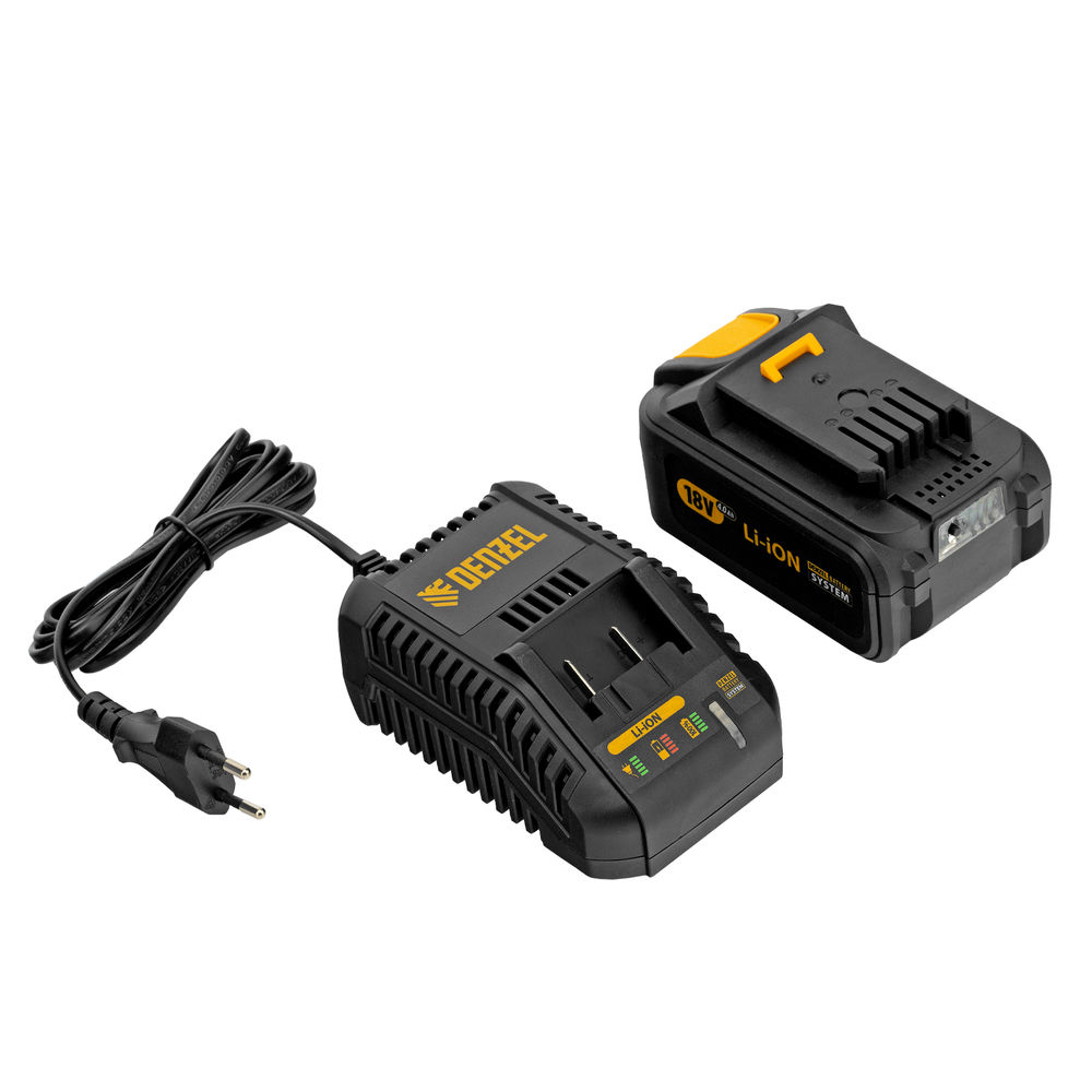 Перфоратор аккумуляторный BLRH-IB-26 Li-Ion, 18 В Denzel (26701)