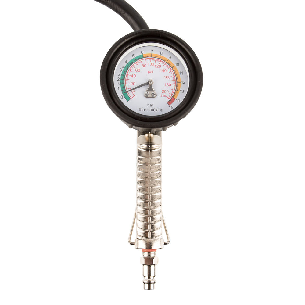 Подкачка шин с манометром 64 мм, Licota, PAP-D031-25