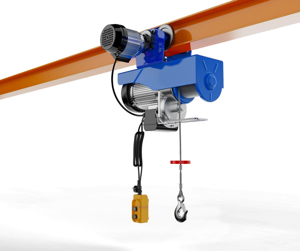 С ТЕЛЕЖКОЙ таль электрическая TOR PA 600/1200 кг 30/15 м (серия J) (1043477)