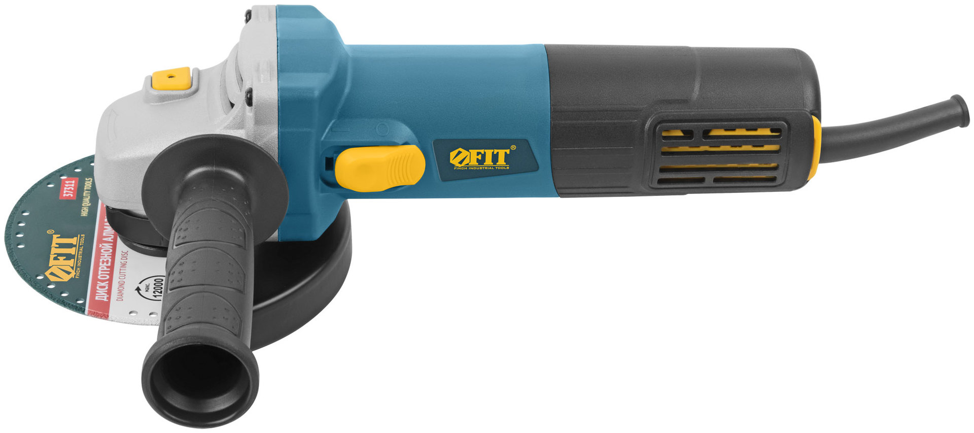 Шлифмашина Угловая 800 Вт; 11000 об/мин; КлК 125 мм; коробка (80266)