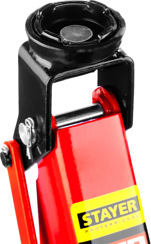 Домкрат подкатной в кейсе 2 т, 130 - 350 мм для легковых а/м R-28 RED FORCE Professional STAYER 43153-2-K