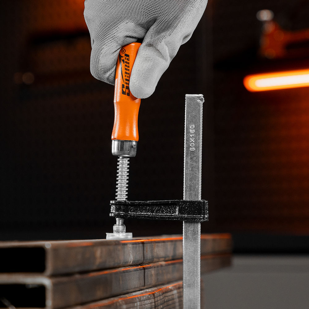 Струбцина F-образная, 150 х 50 мм Sparta (204235)