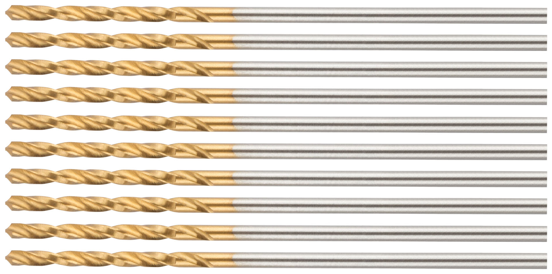 Сверло по металлу Cutop Profi с титановым покрытием, 1х34 мм (10 шт) (52-421)