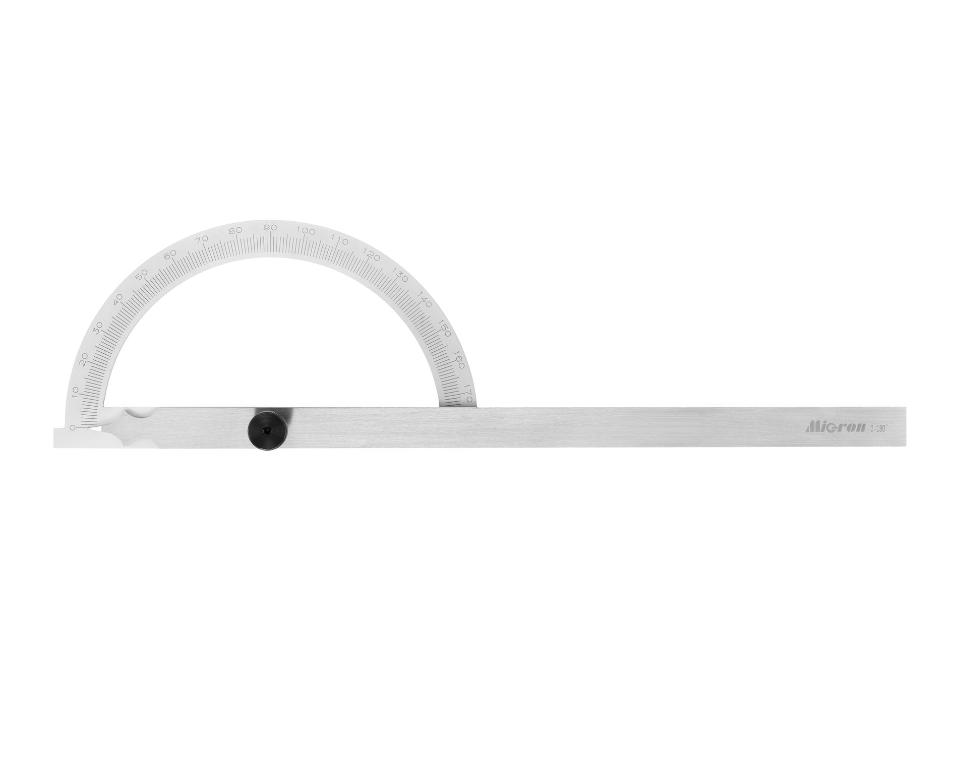 Угломер-транспортир мод. УТ-180 0-180° (200х300мм, 1°) (ГРСИ №93019-24) Мicron
