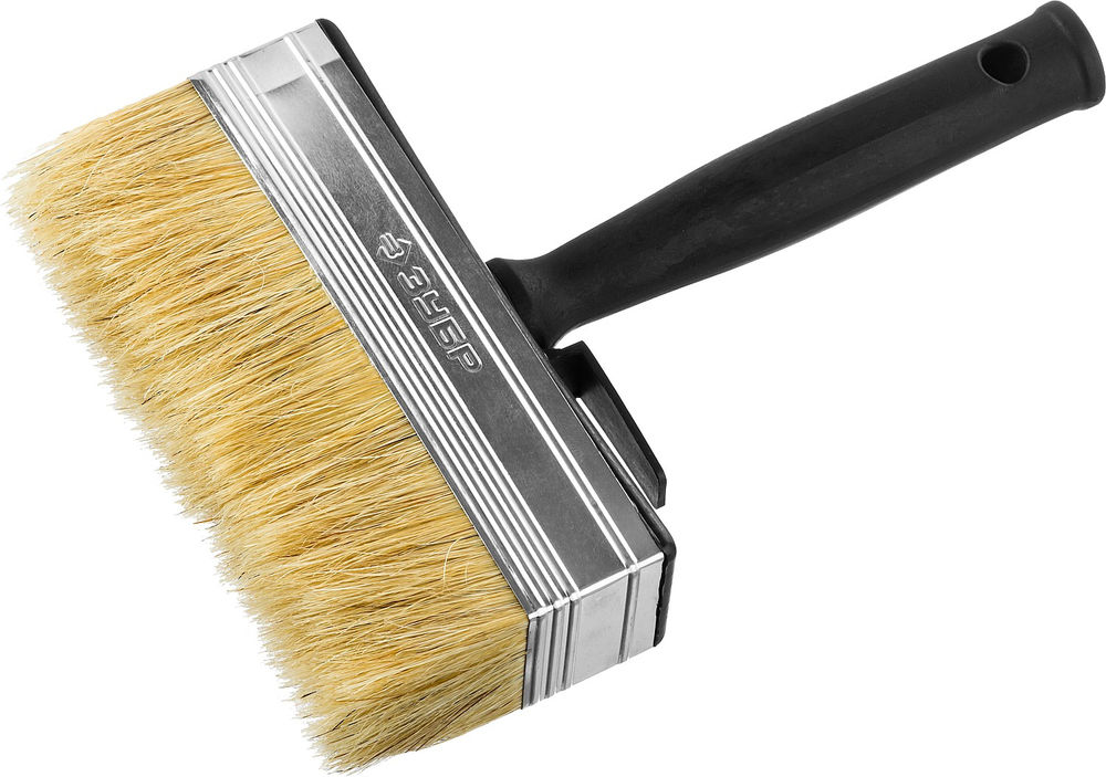 Макловица 4?14 см светлая натуральная щетина пластмассовый корпус все виды ЛКМ ЗУБР 01802-14