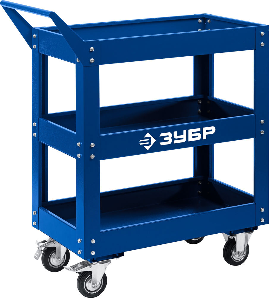 Тележка инструментальная 820?405?955 мм с 3 полками Профессионал ЗУБР 38913