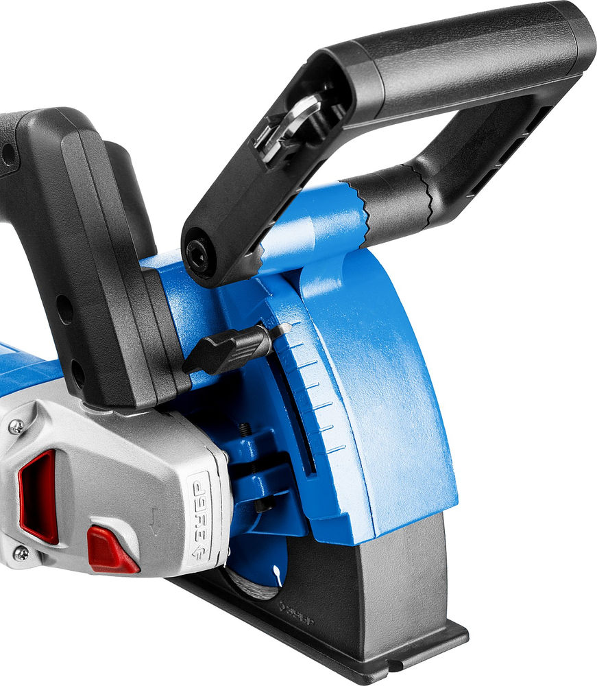 Штроборез (бороздодел) d 125 мм, 1400 Вт, ширина 30 мм ЗУБР Профессионал ЗШ-П30-1400 ПСТ