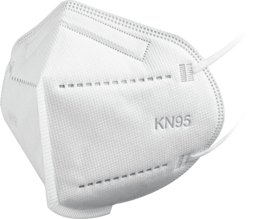 Полумаска фильтрующая KN-95, класс защиты FFP2, 10 шт ЗУБР 11165-2