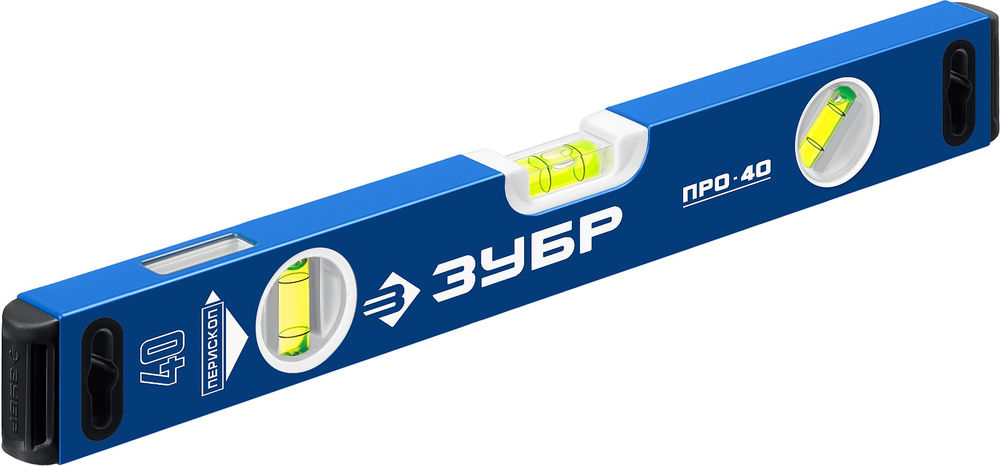 Уровень с усиленным профилем ПРО 400 мм ЗУБР Профессионал 34590-040