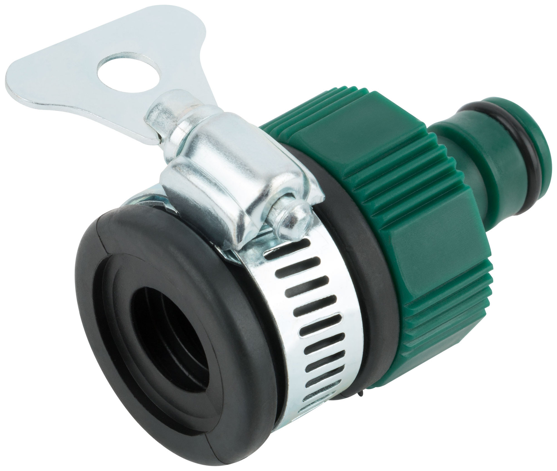 Адаптер внешний пластиковый, с хомутом (77426)