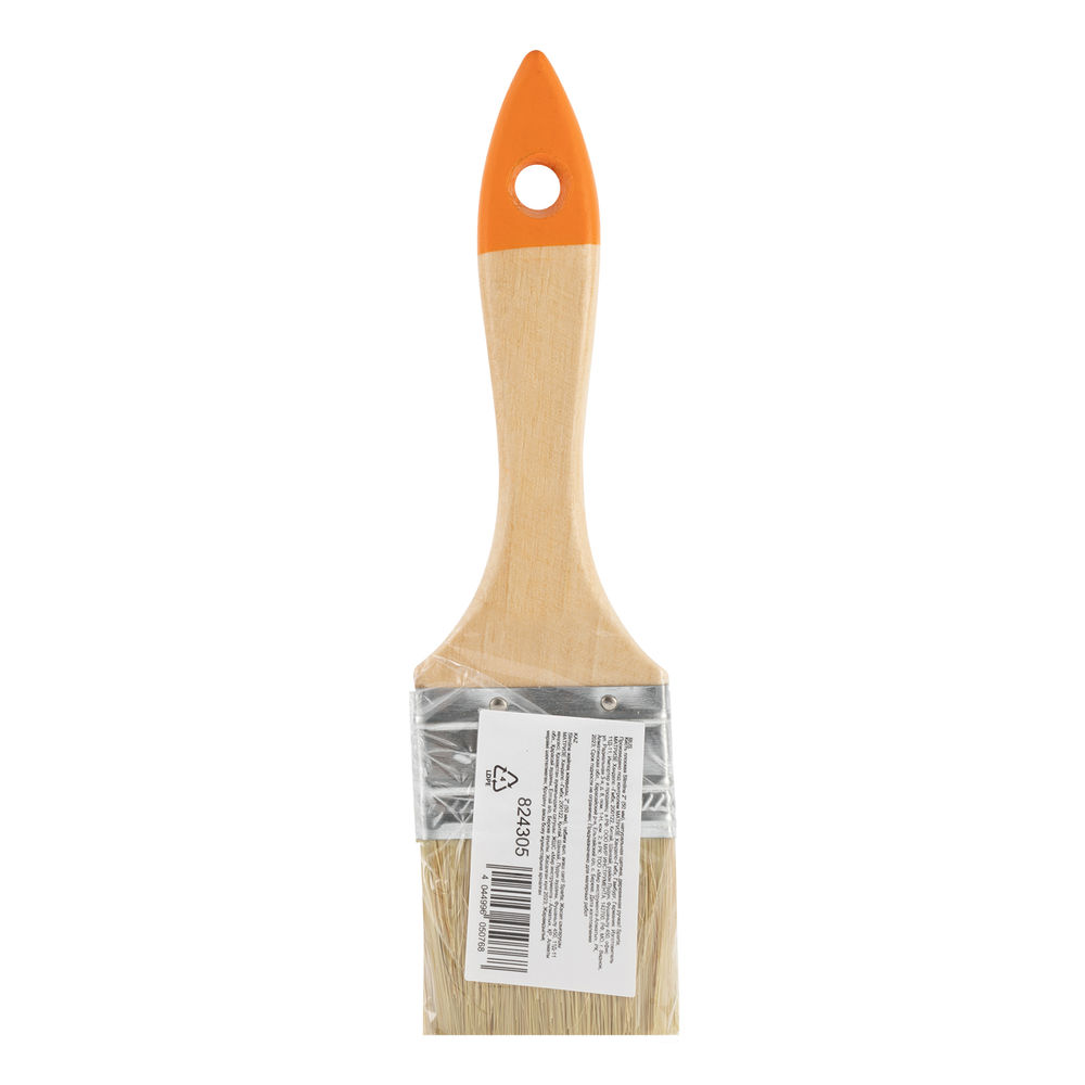 Кисть плоская Slimline 2 (50 мм) натуральная щетина, деревянная ручка Sparta (824305)