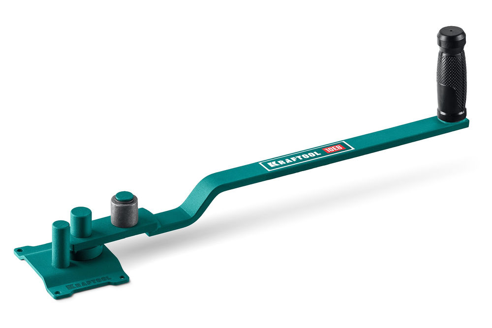 Ручной станок для гибки арматуры 10 EB, плавный гиб, на подшипнике KRAFTOOL 23308
