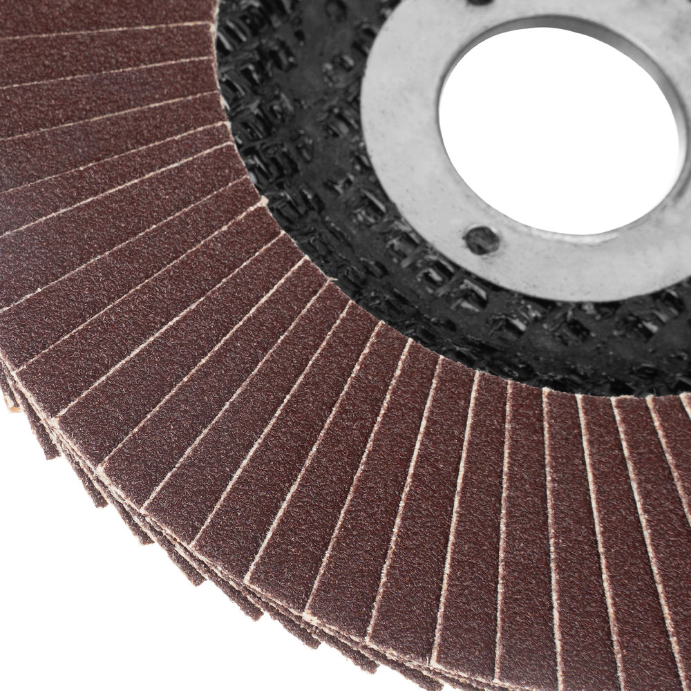 Круг лепестковый торцевой КЛТ-1, зернистость Р 80(16Н) 125 х 22.2 мм, БАЗ (74006)