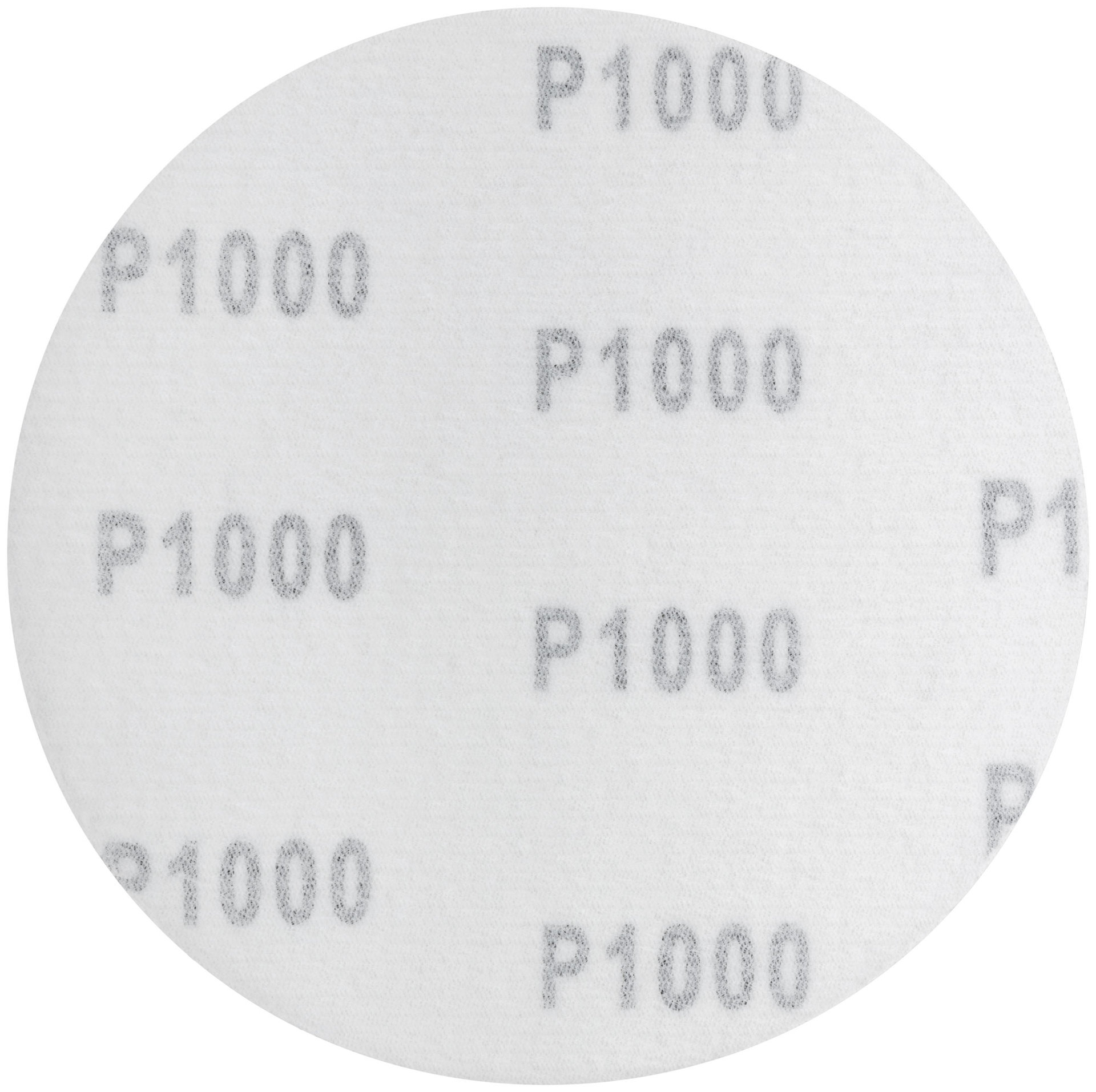 Круги шлифовальные сплошные (липучка), алюминий-оксидные, 125 мм, 5 шт. Р 1000 (39674)