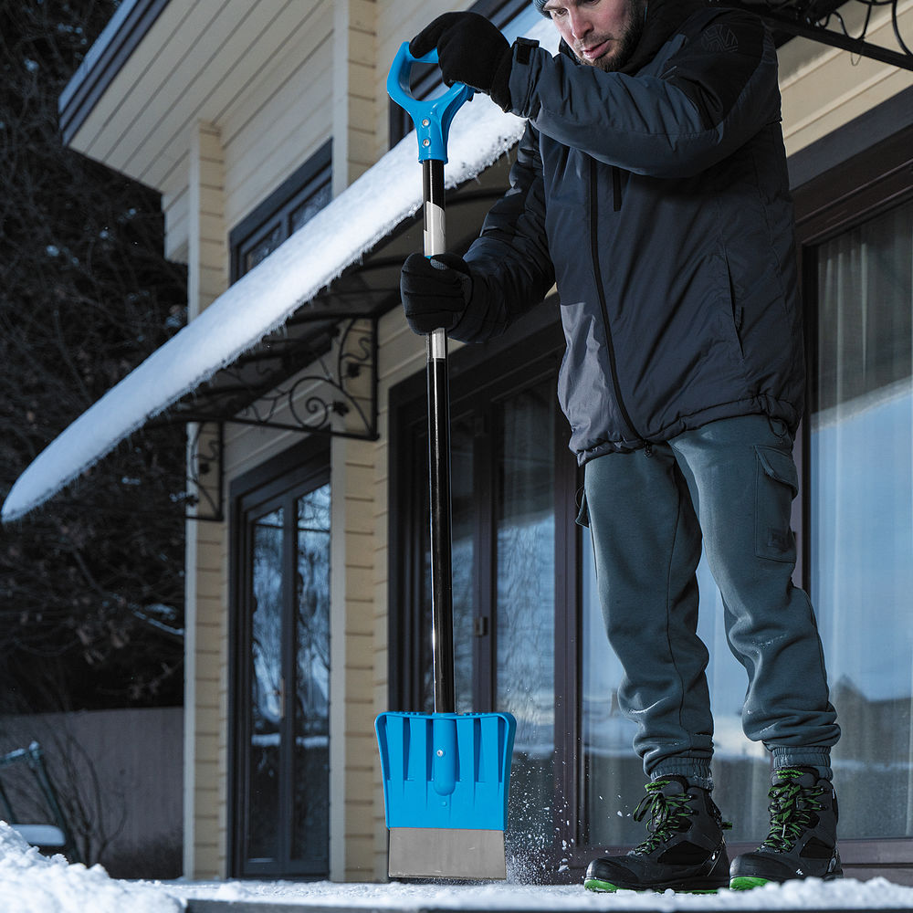 Ледоруб - скребок Profi, 200 мм, 2.5 кг, металлический черенок, Luxe, Palisad (61608)