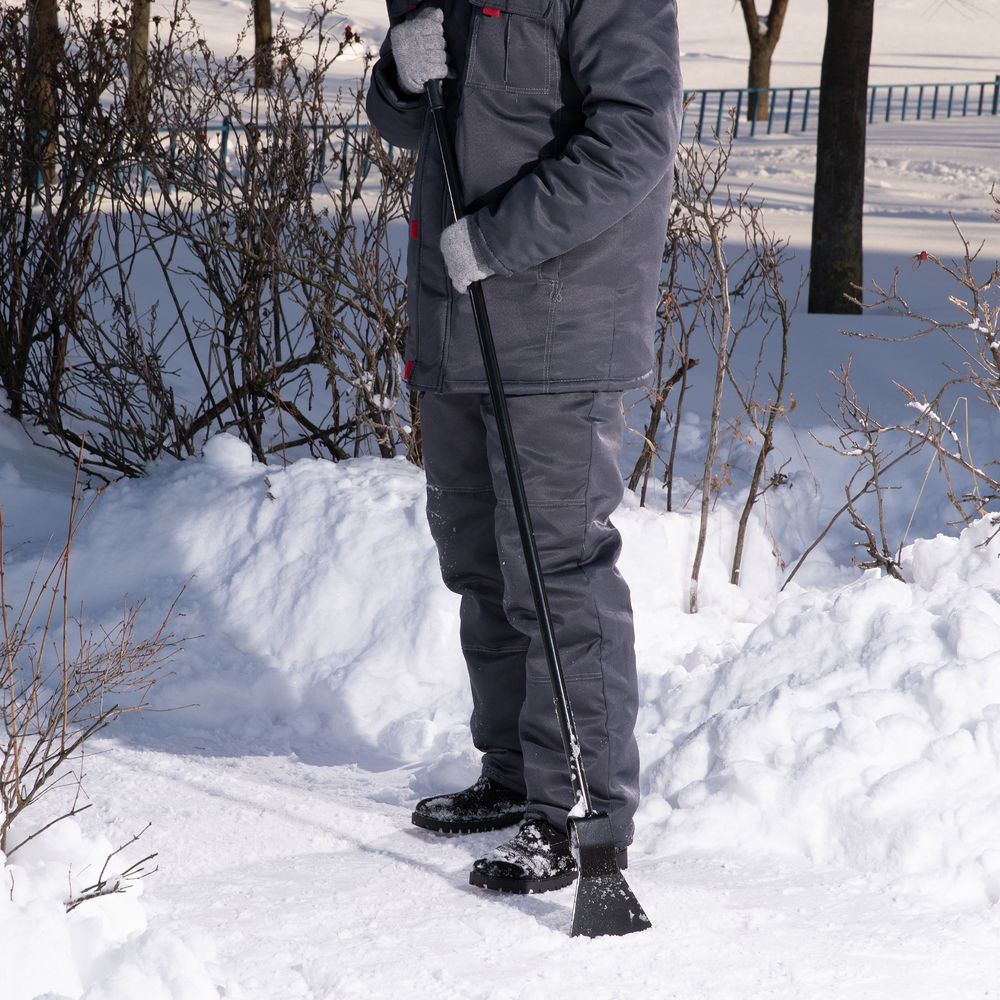 Ледоруб - топор, 150 мм, 1.4 кг, металлический черенок, Россия, Сибртех (61519)