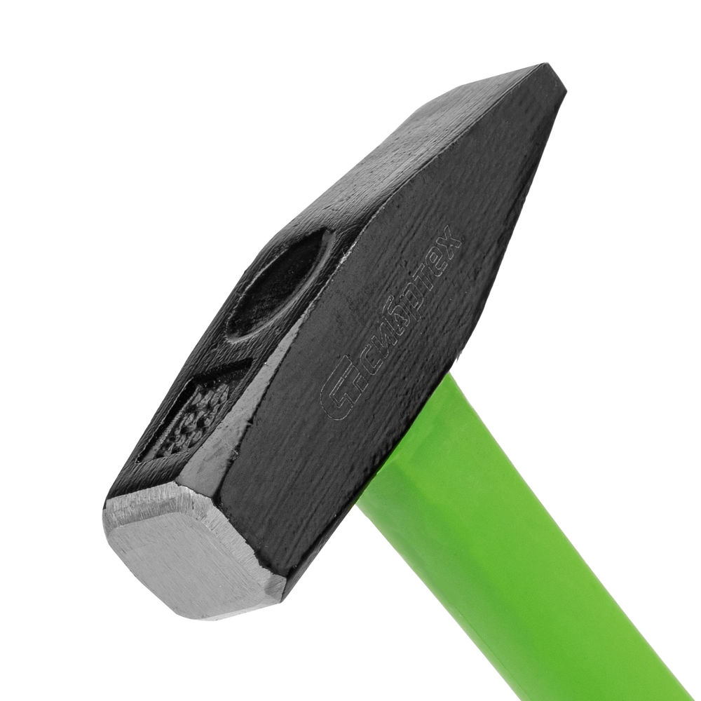 Молоток слесарный, 500 г, фибергласовая обрезиненная рукоятка Сибртех (10323)