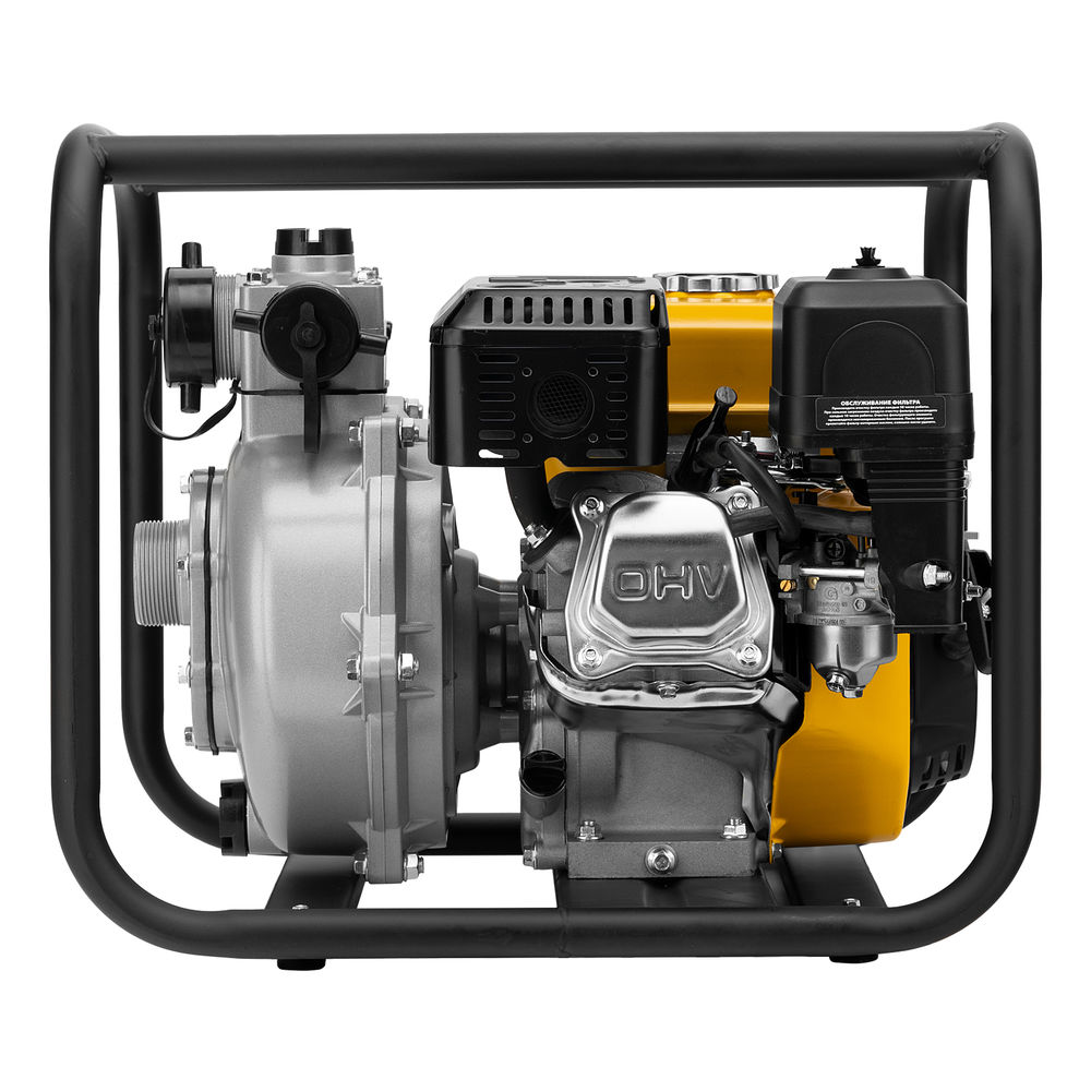 Мотопомпа бензиновая высоконапорная PX-50H, 7 л.с, 2, 600 л/мин, глубина 8 м, напор 65 м Denzel (99203)