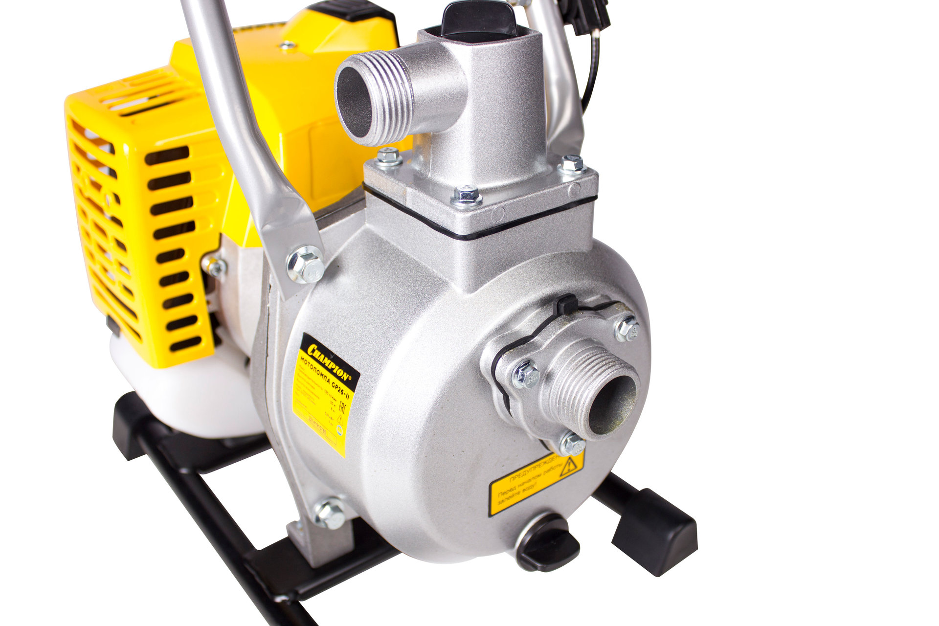 Мотопомпа CHAMPION GP26-II (1 130л/мин 8/30м 1,22лс 2Т 0,7л 7кг, легкий старт) (GP26-II)