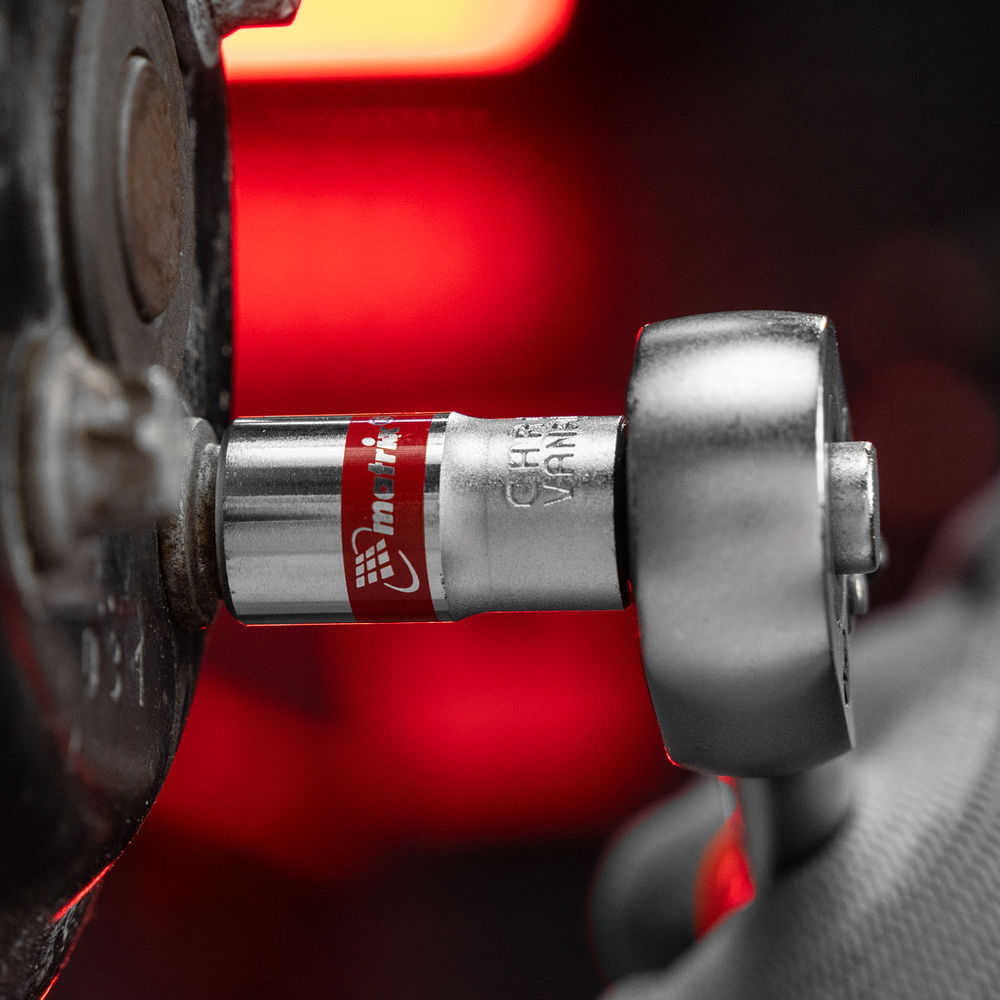 Набор универсальных торцевых головок 1/4, Spline, CrV, 4-13мм, 10 штук Matrix