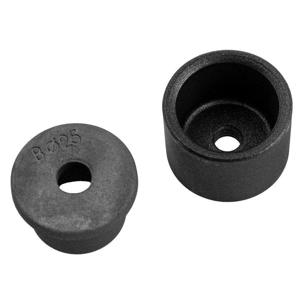 Насадки с тефлоновым покрытием к аппарату для сварки полипропиленовых труб, D: 20 мм, 25 мм Kronwerk (94282)