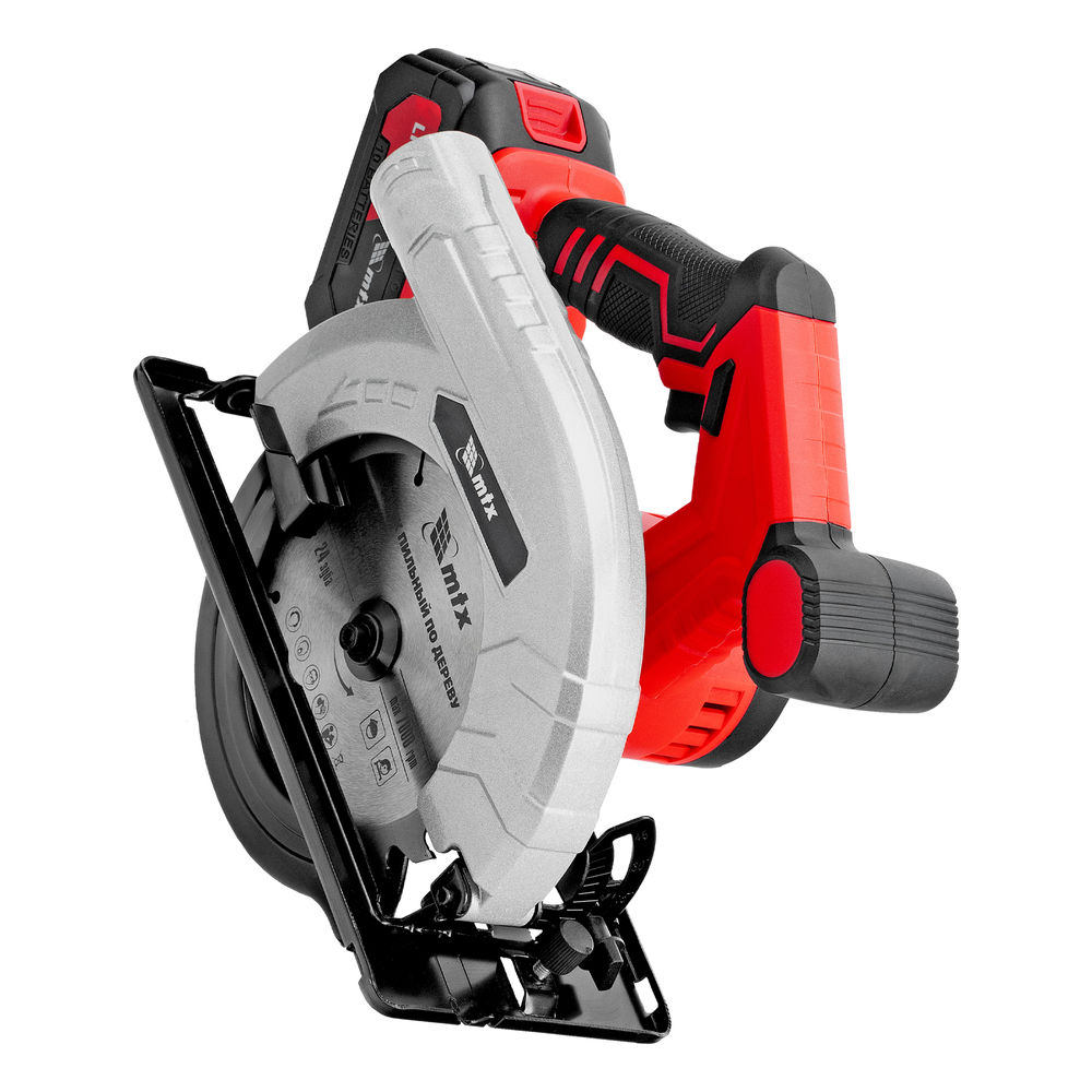 Пила циркулярная аккумуляторная CCSU-20-165, 165 мм, Li-Ion, 20 В// MTX (27480)