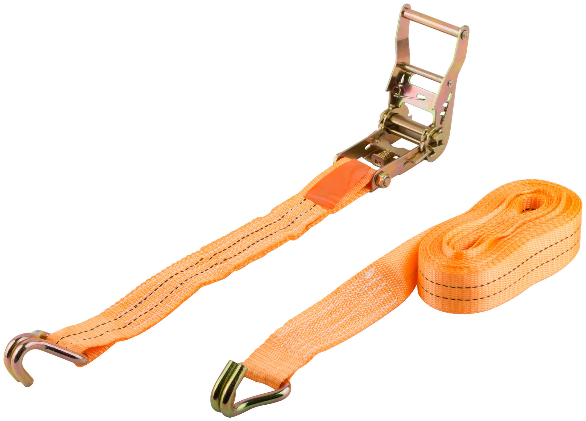 Ремень для крепления груза, храповый механизм, лента 38 мм х 8 м, 1500 кг (77-381)