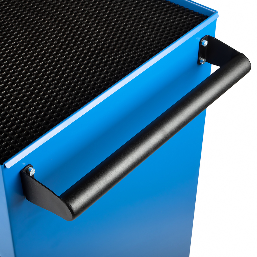 Тележка инструментальная 6 полочная ECO синяя RUNTEC RTEC-6B
