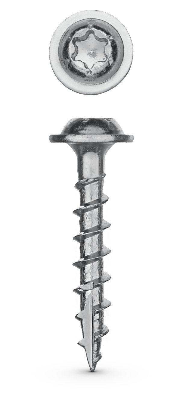 Саморез для глухих отверстий 19?4.2 мм редкая резьба ТХ20 цинк 600 шт ЗУБР Профессионал 30081-42-019