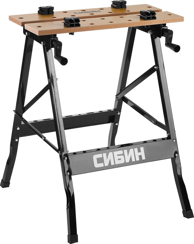 Складной столярный верстак 605х635х780 мм СИБИН 38723