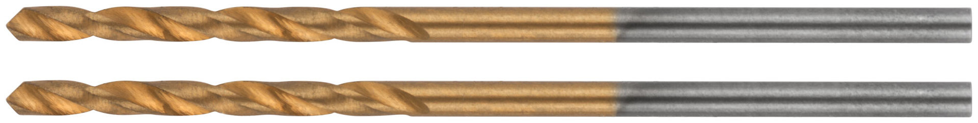 Сверла HSS по металлу, титановое покрытие, в блистере 1,5 мм (2 шт.) (34315)