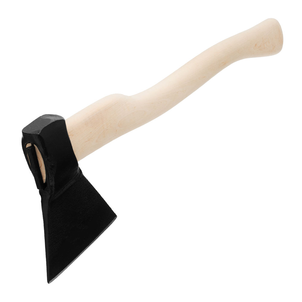 Топор кованный, в сборе, 1200/1500 г, деревянное топорище, 500 мм, Б3, (Труд) г. Вача Россия