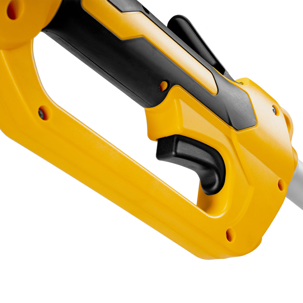 Триммер электрический TE-1220, 1200 Вт, 380 мм, катушка, диск, разборная штанга Denzel (96642)