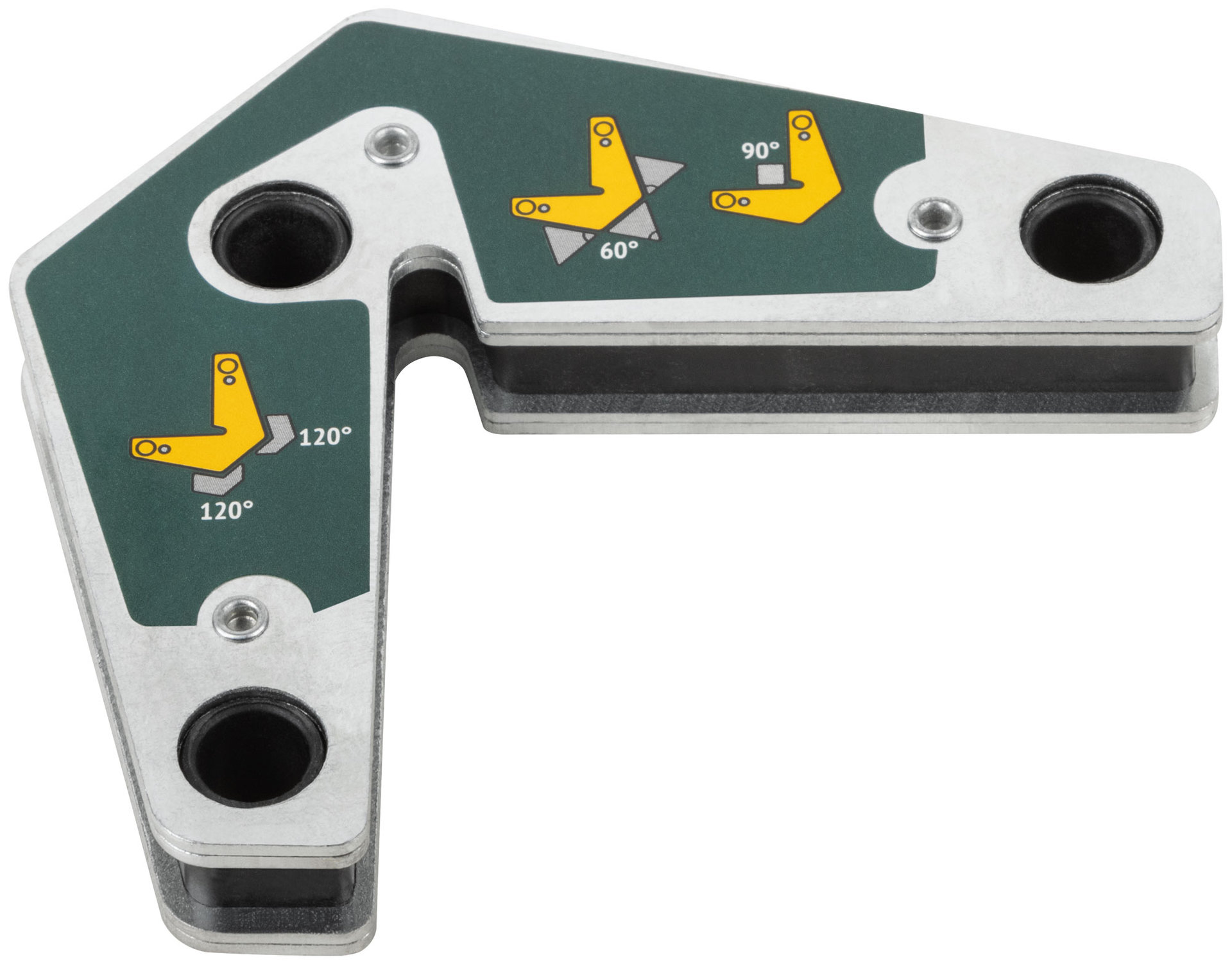 Угольник для сварки магнитный, 3 угла, усилие до 9 кг (81811)