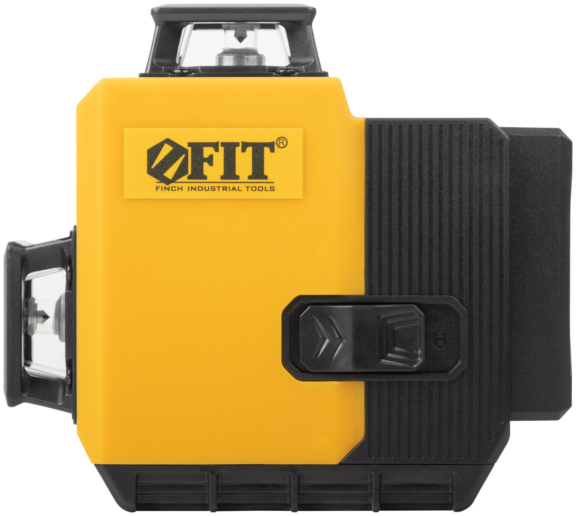 Уровень лазерный самоуспокаивающийся аккумуляторный Li-Ion, мультипризменный 3х360°, зеленый луч, диапазон 20 м, кейс (18670)