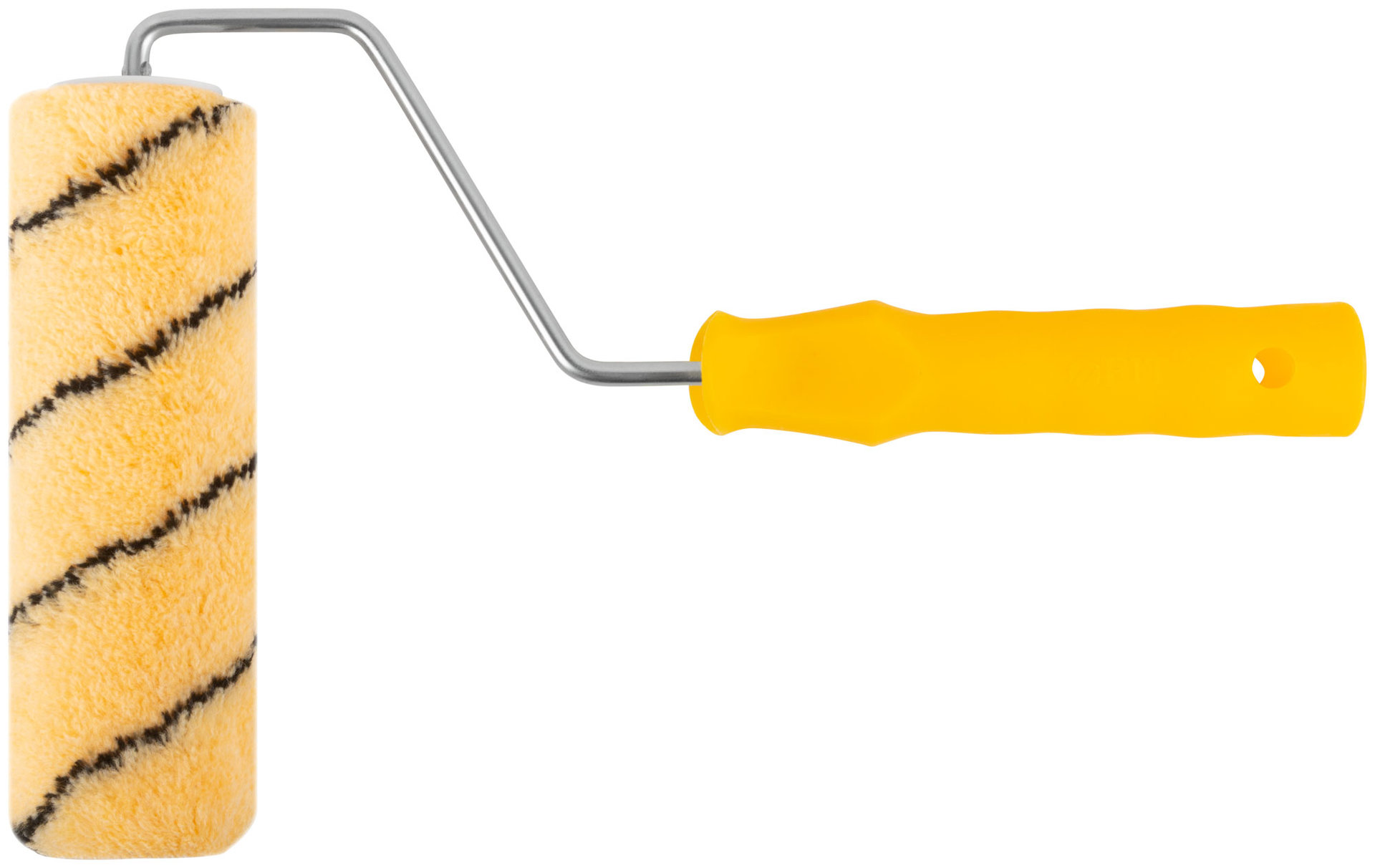 Валик полиакриловый, бежевый с черной полоской, диам. 40/61 мм; ворс 10,4 мм, 180 мм (01853)