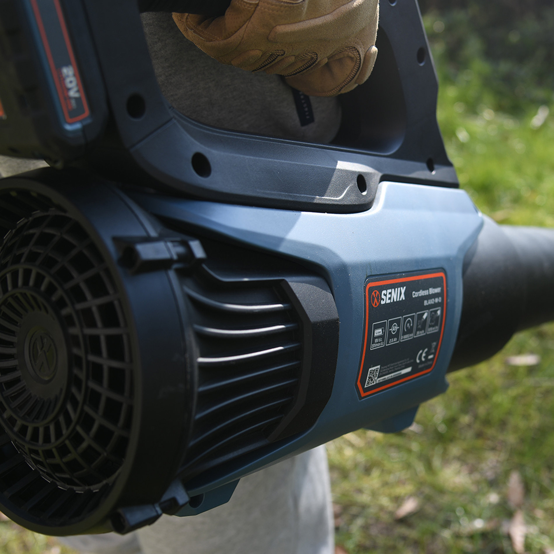 Воздуходувка аккумуляторная, серия X2, 20В, 1 АКБ и ЗУ