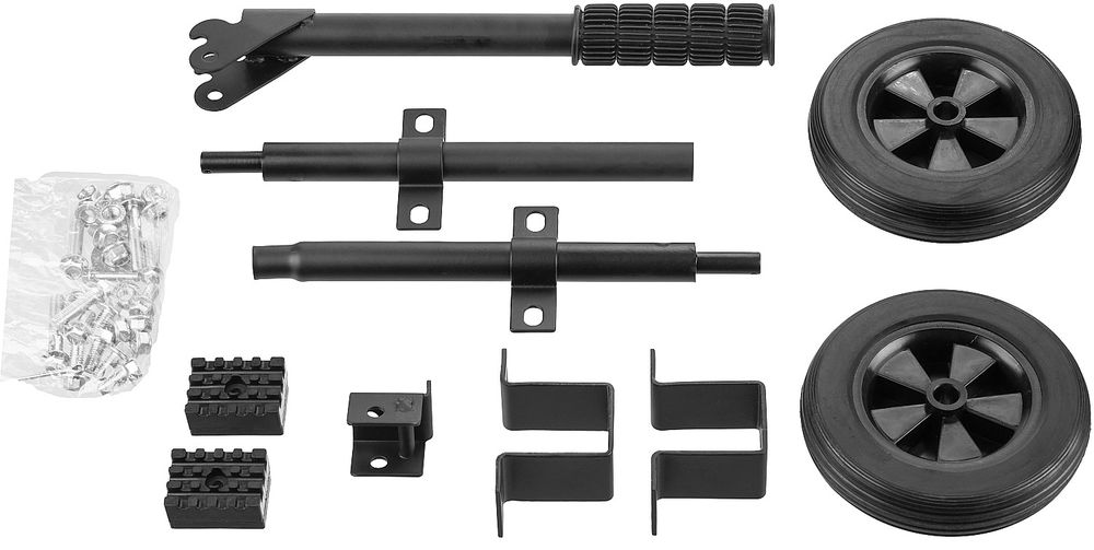 Набор колес + рукоятка № 1 для генераторов мощностью до 3500 Вт ЗУБР НКР-1