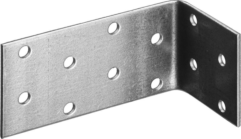 Крепежный уголок анкерный УКА-2.0 40 x 80 x 40 x 2 мм ЗУБР 310226-040-080