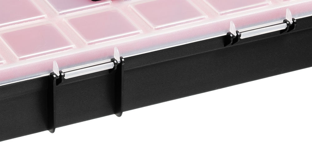 Органайзер 425 х 330 х 60 мм пластиковый с 20 съемными лотками ЗУБР ВОЛГА-20 38034-20