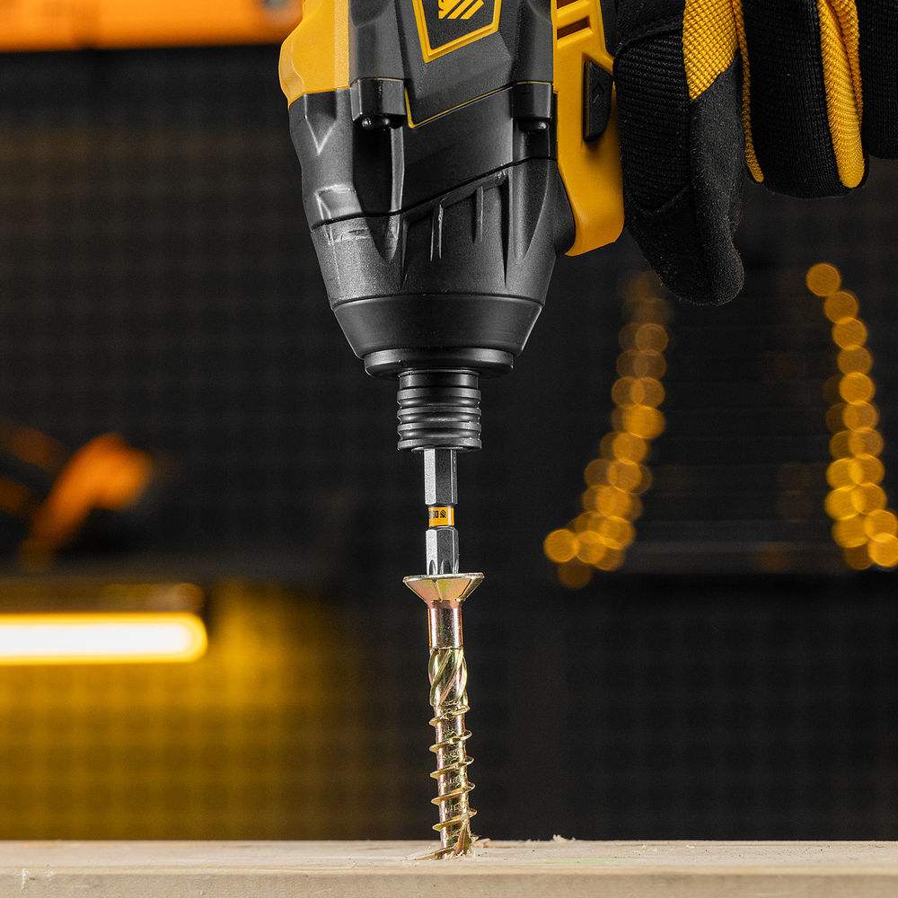 Бита TX 40х50, сталь S2, шестигранный профиль, 10 шт. Е 6,3 Denzel (11672)