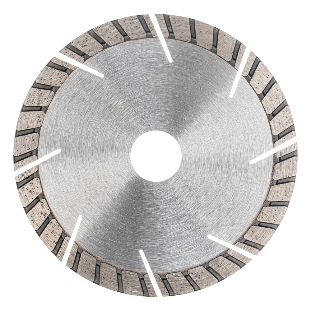 Диск алмазный, 125 х 22.2 мм, турбо-сегментный, сухая резка Gross (73021)