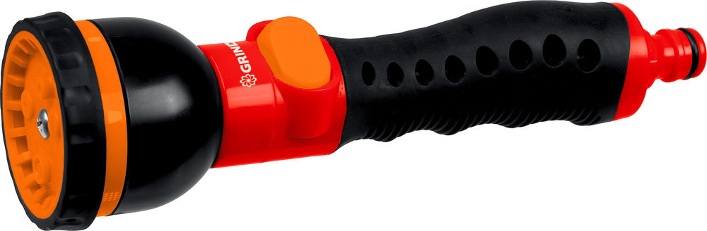 Поливочный наконечник C-7, 7 режимов, пластиковый с TPR GRINDA 8-427253_z01