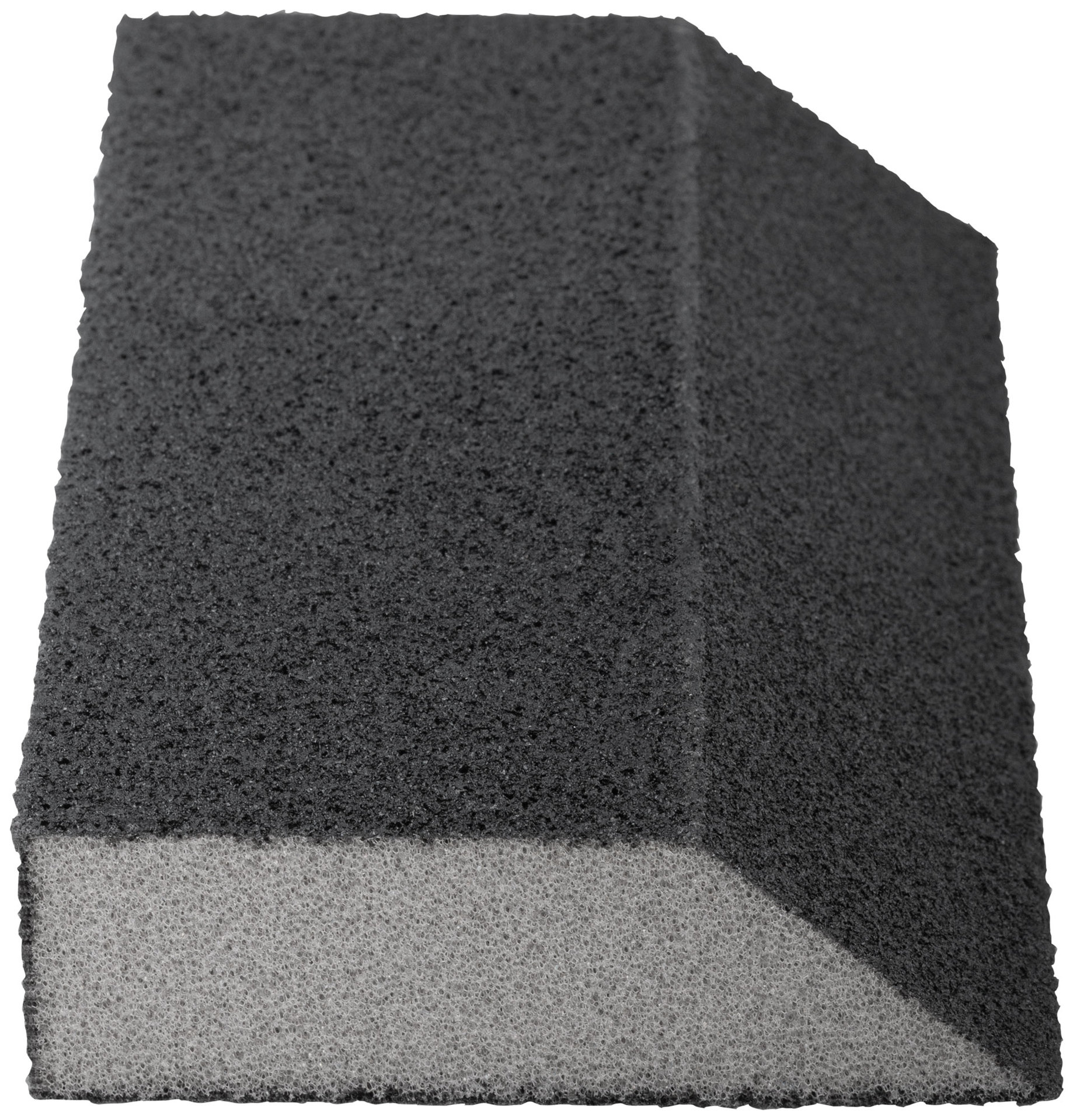 Губка шлифовальная угловая, алюминий-оксидная, 100х70х25 мм, средняя жесткость Р 80 (38373)